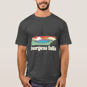 Camiseta Burgess cae Tennessee Naturaleza retro al aire lib