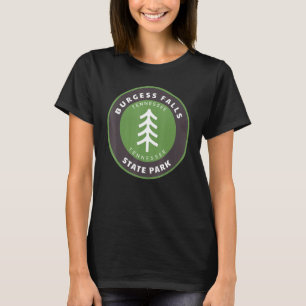 Camiseta Burgess Falls Parque Estatal Tennessee Tn Forest B