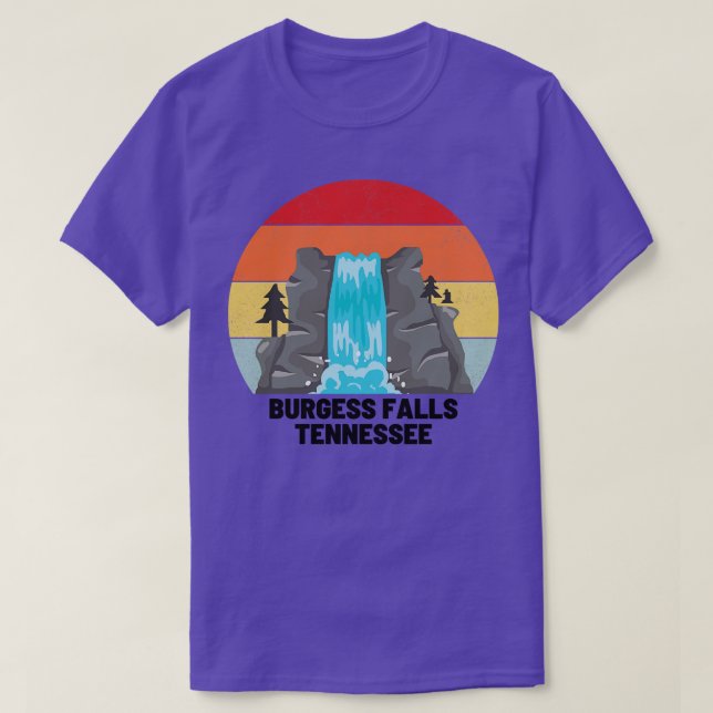Camiseta Burgess Falls Tennessee 16 (Diseño del anverso)