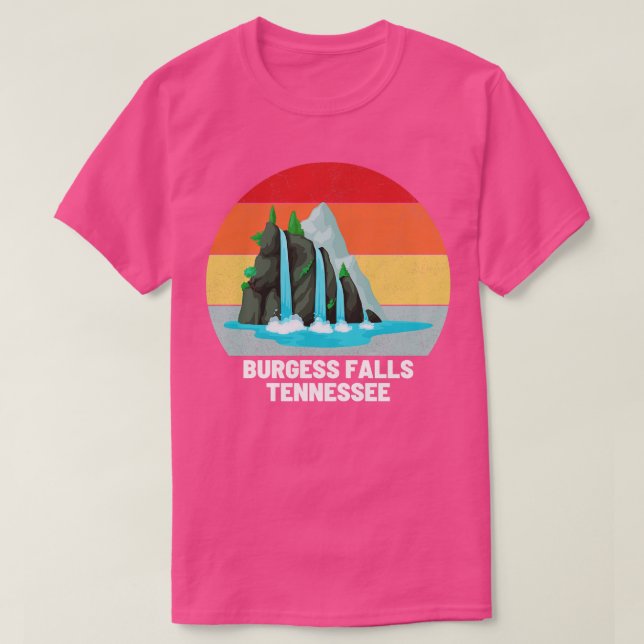 Camiseta Burgess Falls Tennessee 8 (Diseño del anverso)