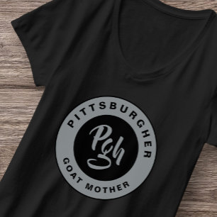 Camiseta Burgh Black Gold Fitness Active Wear Retro Yinzer