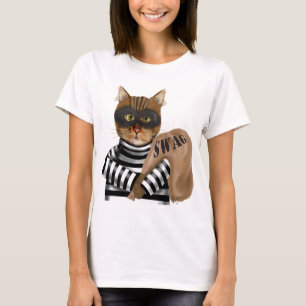 Camiseta Burglar de gato