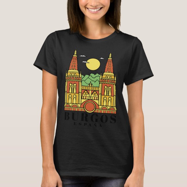 Camiseta Burgos Espana Travel (Anverso)