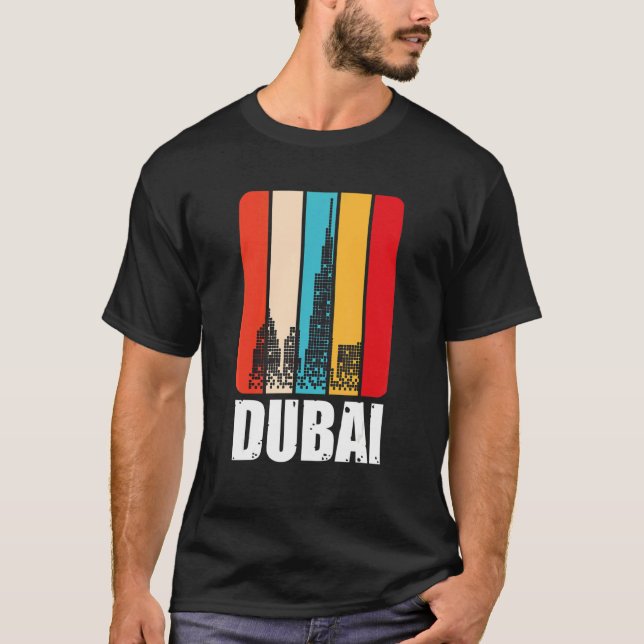 Camiseta Burj Khalifa De Dubai En Emiratos Árabes Unidos (Anverso)