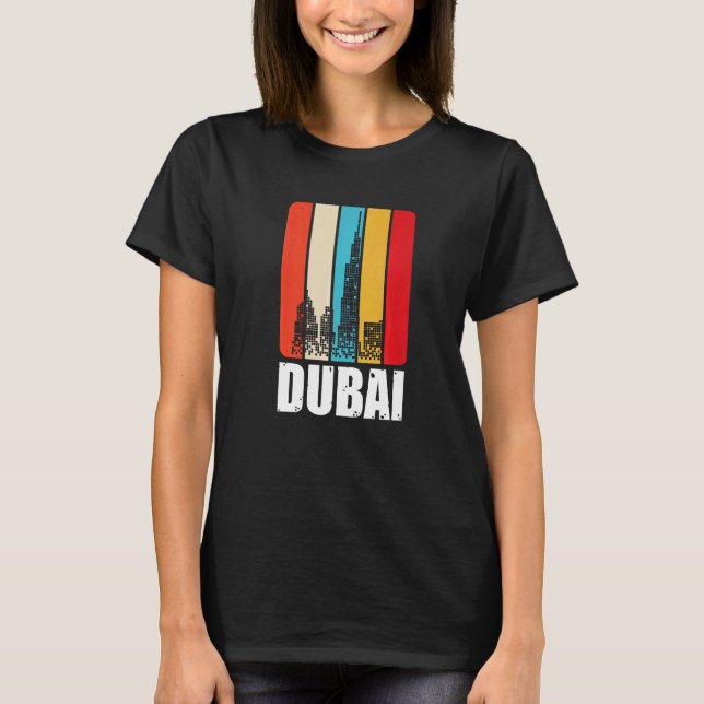 Camiseta Burj Khalifa De Dubai En Emiratos Árabes Unidos (Anverso)