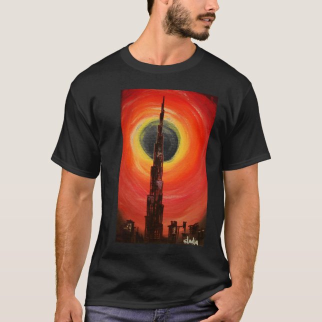 Camiseta Burj Khalifa, Dubai (Anverso)