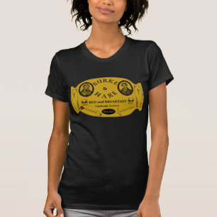Camiseta Burke y las liebres acuestan - y - el desayuno