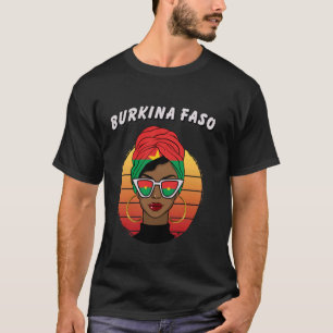 Camiseta Burkina Faso, Bandera burkinesa, Chica de Burkina