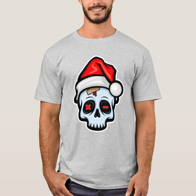 Camiseta Burla de Navidades divertidos, estilo Personalizad (Anverso)
