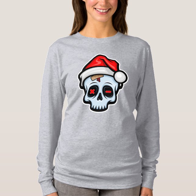 Camiseta Burla de Navidades divertidos, estilo Personalizad (Anverso)