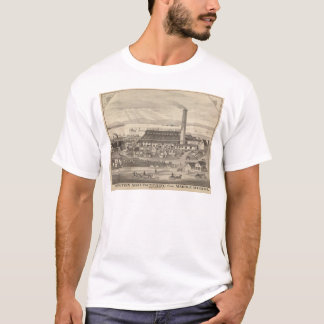 Camiseta Burlington que fabrica los trabajos del mármol del