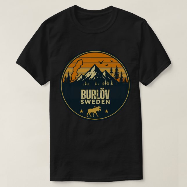 Camiseta Burlöv, Suecia Sverige (Diseño del anverso)