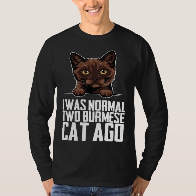 Camiseta Burmese  Burmese cat  Burmese mother (Anverso)