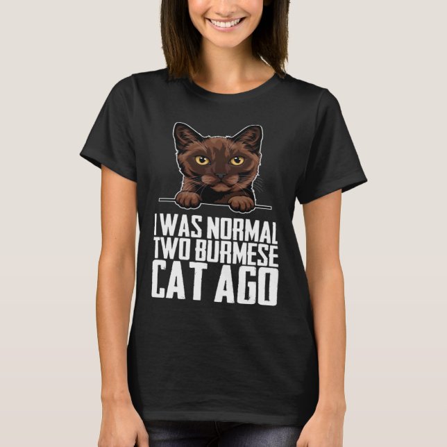 Camiseta Burmese  Burmese cat  Burmese mother (Anverso)