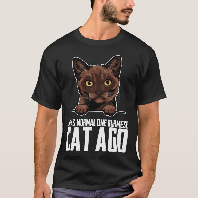 Camiseta Burmese cat  Burmese  Burmese kitten  7 (Anverso)