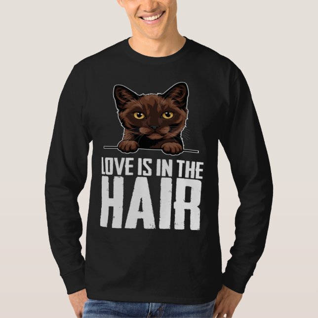 Camiseta Burmese cat  Burmese dad  Burmese  1 (Anverso)