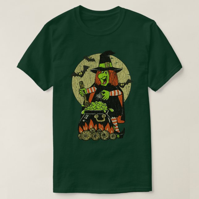 Camiseta Burn de fuego y burbuja de caldero de 1978 (Diseño del anverso)