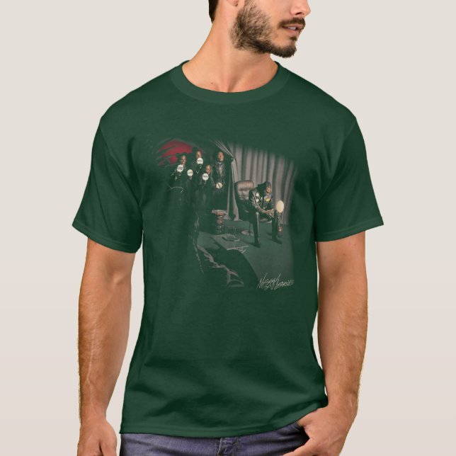 Camiseta Burna Boy No Sign of Weakness amigos retro (Anverso)