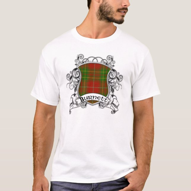Camiseta Burnett Tartan Shield (Anverso)