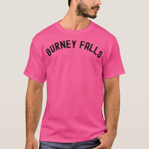 Camiseta Burney Falls California Bandera USA Vintage Cali B