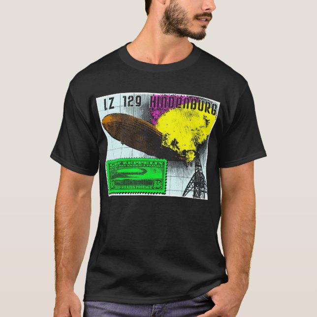 Camiseta Burning de Hindenburg (Anverso)