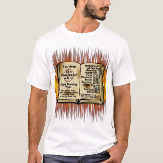 Camiseta Burning de libro