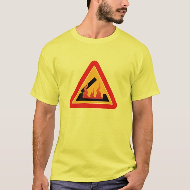 Camiseta Burning del puente (Anverso)