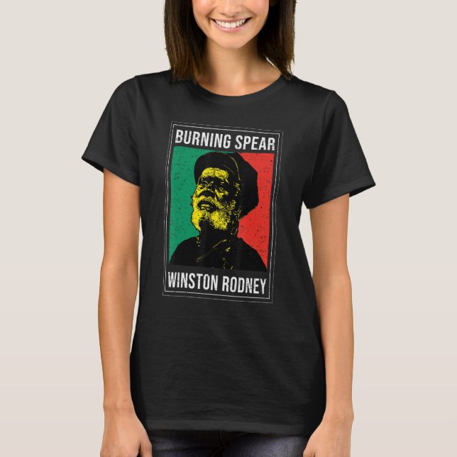 Camiseta Burnings Spear (Anverso)