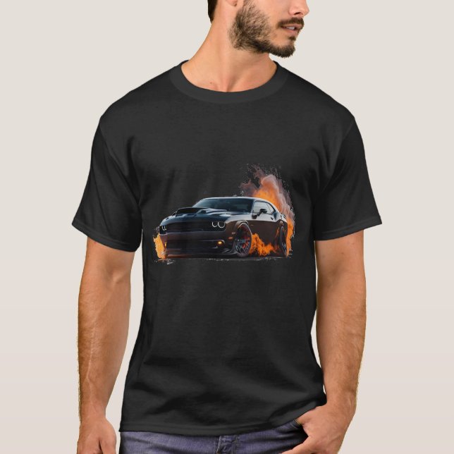 Camiseta Burnout de Challenger (Anverso)
