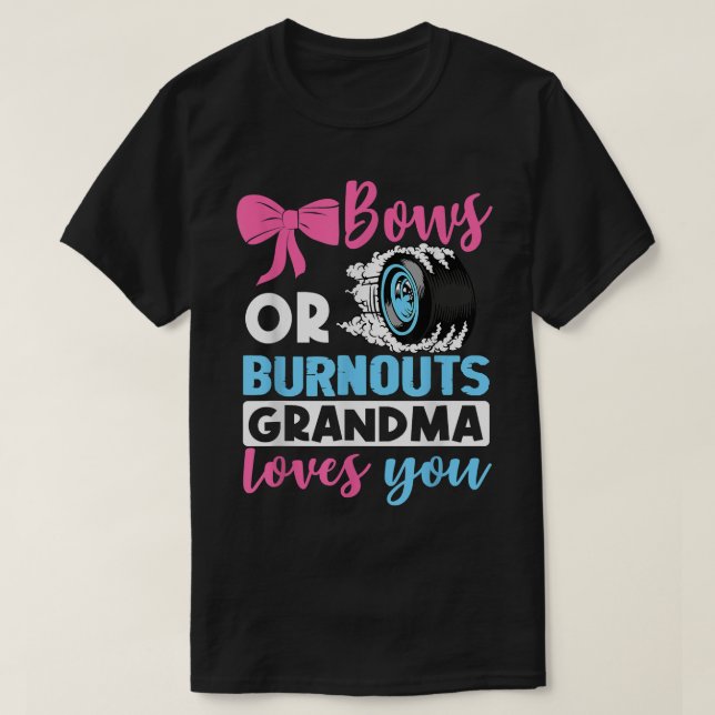Camiseta Burnouts o novios La abuela te ama la Revelación d (Diseño del anverso)