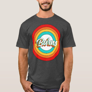 Camiseta Burns Name Shirt Vintage Burns Circle