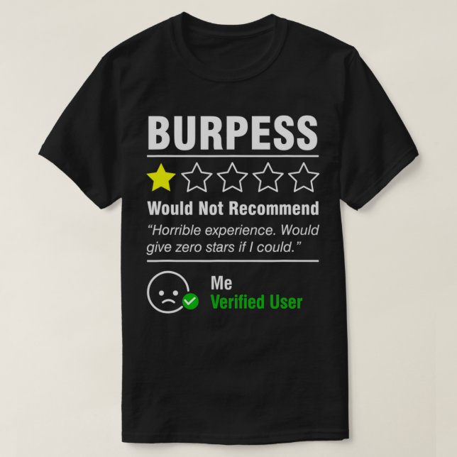 Camiseta Burpeas divertidas de entrenamiento de gimanes no  (Diseño del anverso)