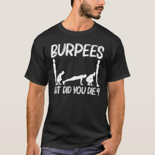 Camiseta Burpee Genial Para Hombres Mujeres Fitness Entrena