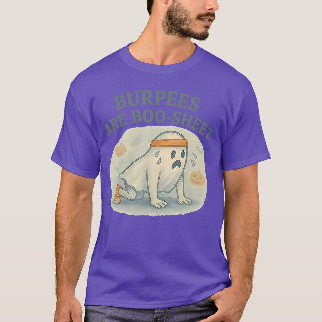 Camiseta Burpees son Hoja de Boo (Anverso)