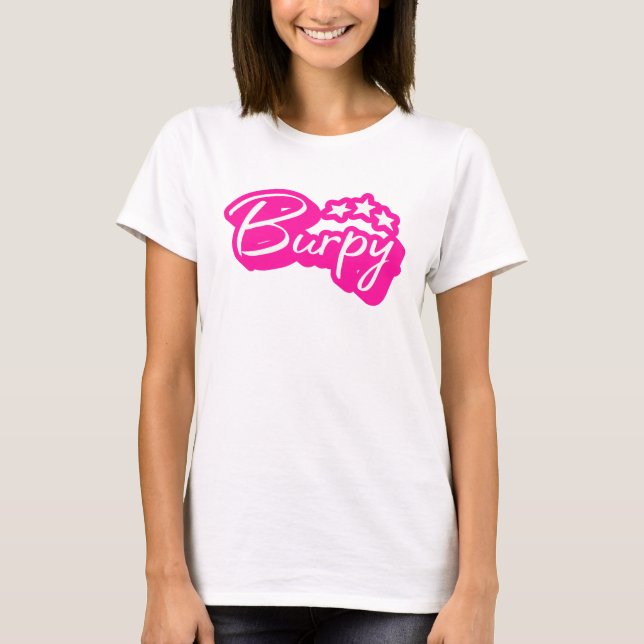 Camiseta Burpy Glam Retro Vintage (Anverso)