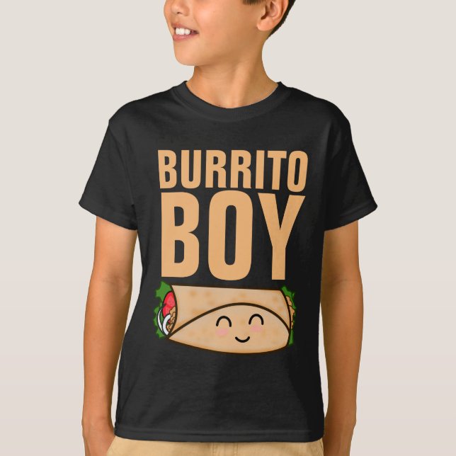 CAMISETA BURRITO BOY KIDS T-SHIRS (Anverso)