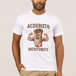 Camiseta Burrito Bufón Diseño Divertido de Gimnasio