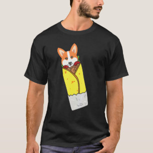 Camiseta Burrito Corgi Perro Lindo Taco Cinco De Mayo Perro