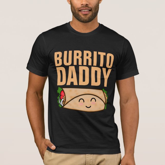 CAMISETA BURRITO DADDY MENS T-SHIRS (Anverso)