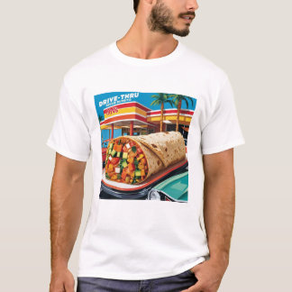 Camiseta Burrito de Los Ángeles de los años 1970