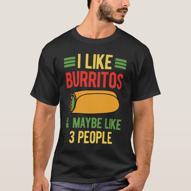 Camiseta Burrito Funny (Anverso)