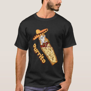 Camiseta Burrito Gratuito De Purrito Gato Y Gatos Amante De