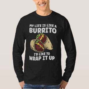 Camiseta Burrito mexicano para burrito