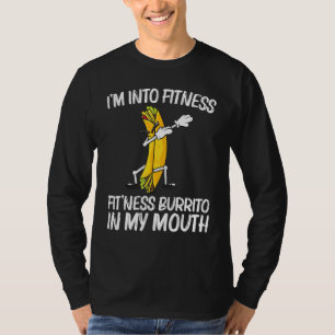 Camiseta Burrito Para Hombres Burritos Taco Salsa Mexicana