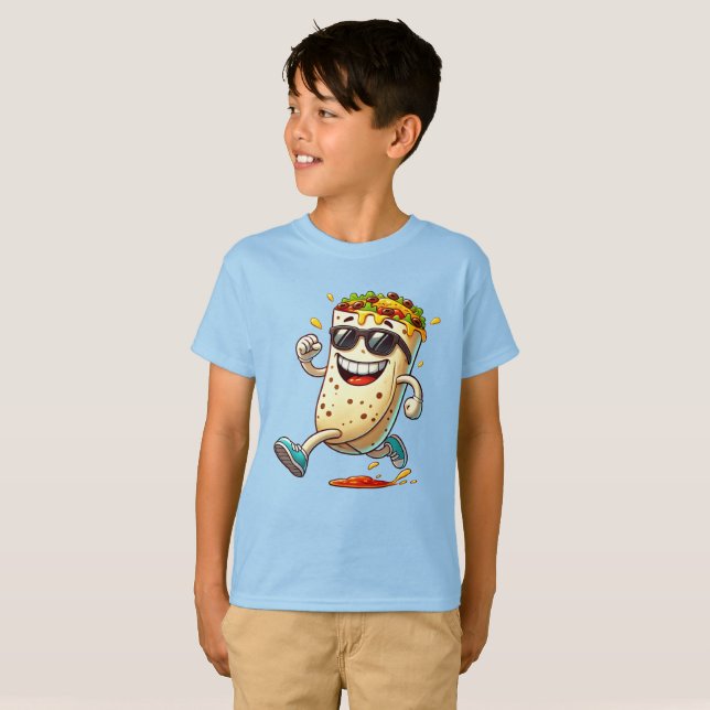 Camiseta Burrito Run (Anverso completo)