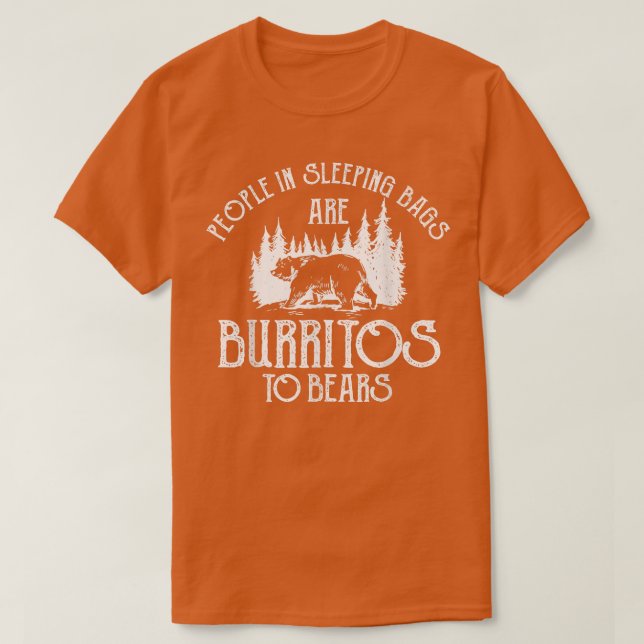 Camiseta Burritos Concienciación sobre la comida mexicana a (Diseño del anverso)