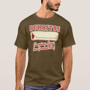 Camiseta Burritos, sacos de dormir para la carne de vacuno