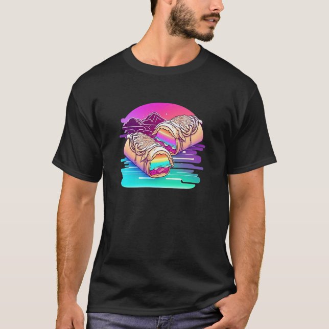 Camiseta Burritos With a Futuristic Vibe for a Modern Twist (Anverso)