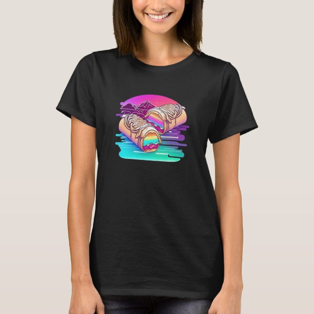 Camiseta Burritos With a Futuristic Vibe for a Modern Twist (Anverso)