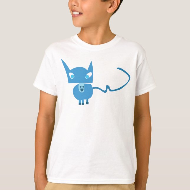 Camiseta Burro azul (Anverso)